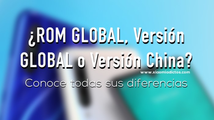 Global rom vs china rom